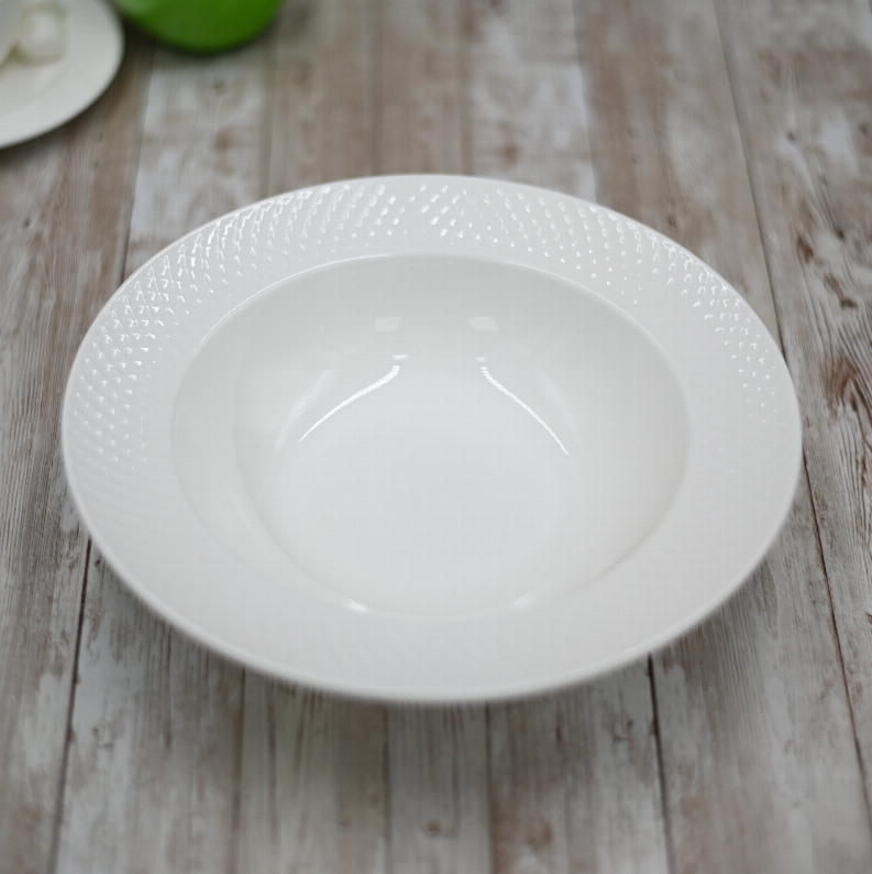 DEEP PLATE 9" | 22.5 CM SET OF 6 IN GIFT BOX - White / 1 - Kitchen