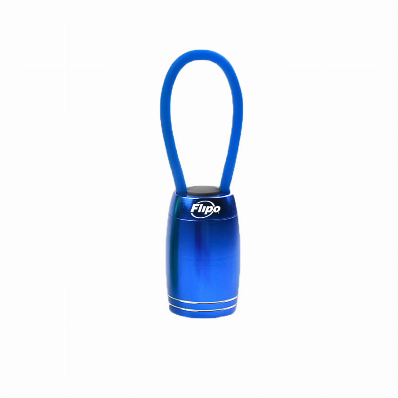 Blue COB LED loop light with carry loop