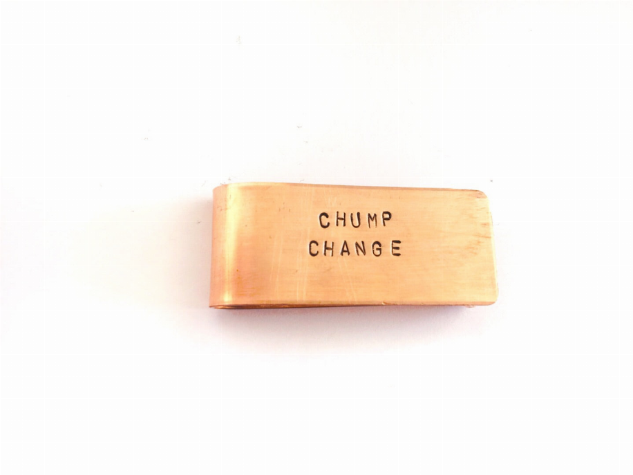 Chump Change Money Clip - Copper / 1 - Bags & Wallets