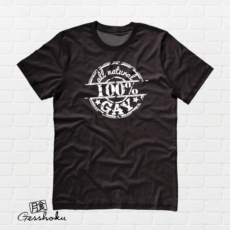 100% All Natural Gay T-shirt - Unisex Fashion | 15-Days, Clothing, Cotton or Cotton Polyester