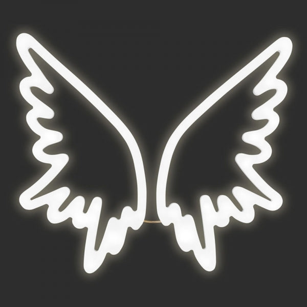 Angel Wings LED Neon Sign - 1 - Home Decor