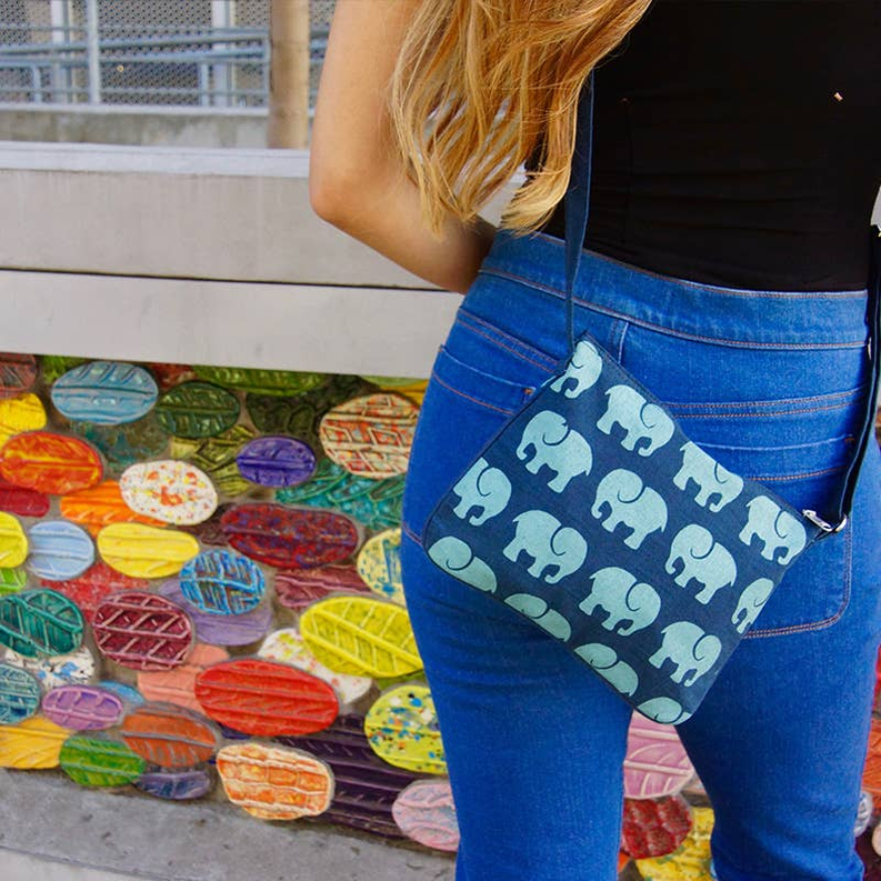 Elephant Mini Crossbody - navy / 1 - Bags & Wallets