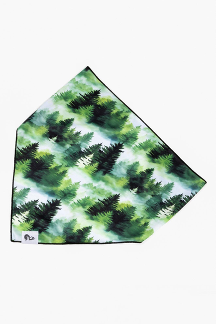 Evergreen Explorer Dog Bandana - 1 / XL - 35in x 17in - Pet Supplies
