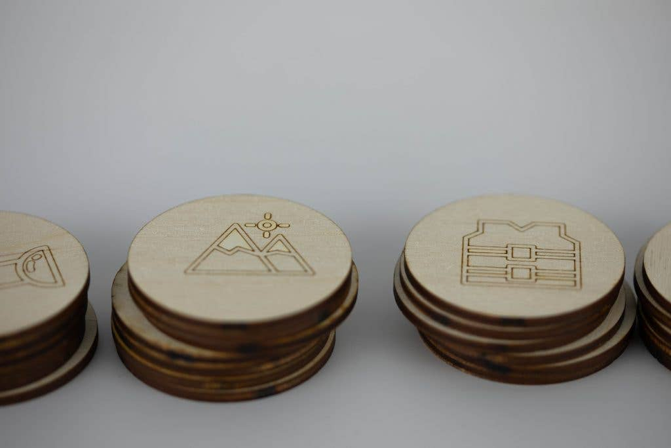 camping wooden match game - 1 - Toys