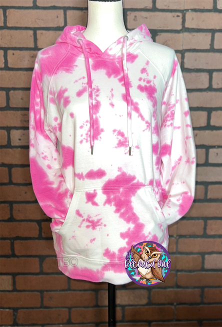 Blank Tie Dye Hoodie - 1 / Small - Unisex Fashion