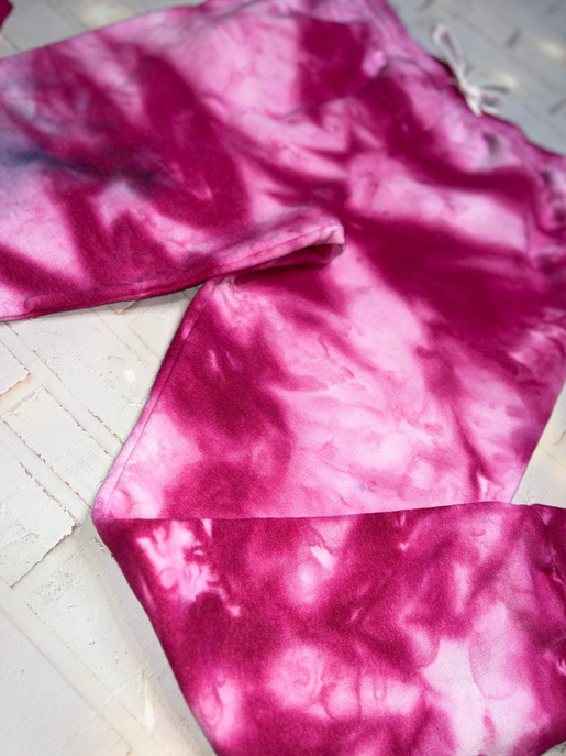 Dragon Fruit Ice Dyed Tie Dye Blank Joggers - 1 - Unisex Fashion