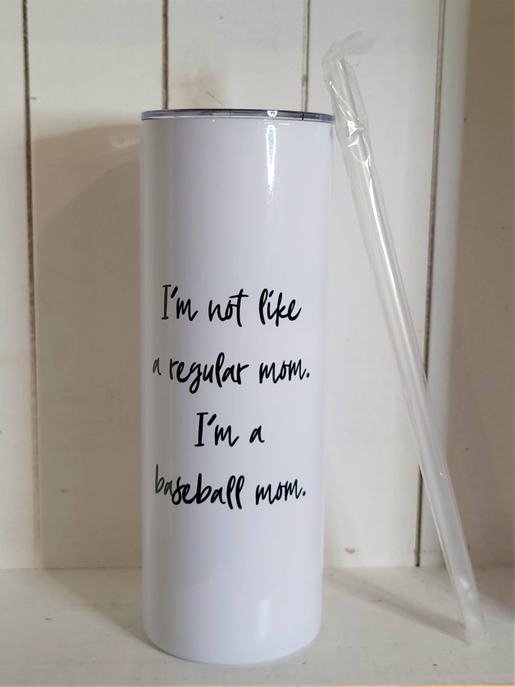 Baseball Mom Tumbler - Drinkware