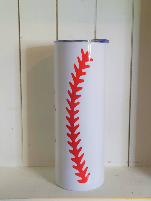 Baseball Mom Tumbler - Drinkware
