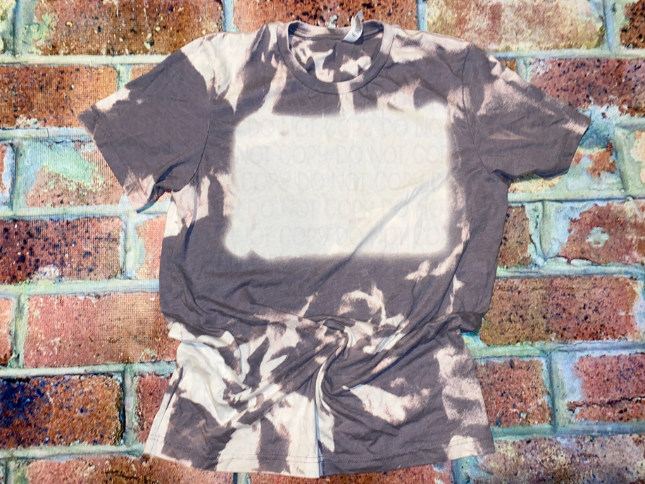 Bella Heather Storm Bleach Blank Tee - 1 / Small - Unisex Fashion
