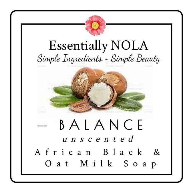 African Black and Oatmeal Soap - Fragrance Free - 1 - Home Decor