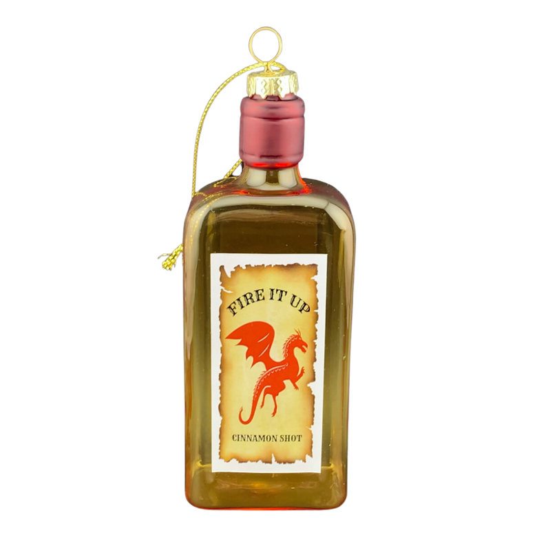 Cinnamon Whisky Bottle Ornament - 1 - Home Decor