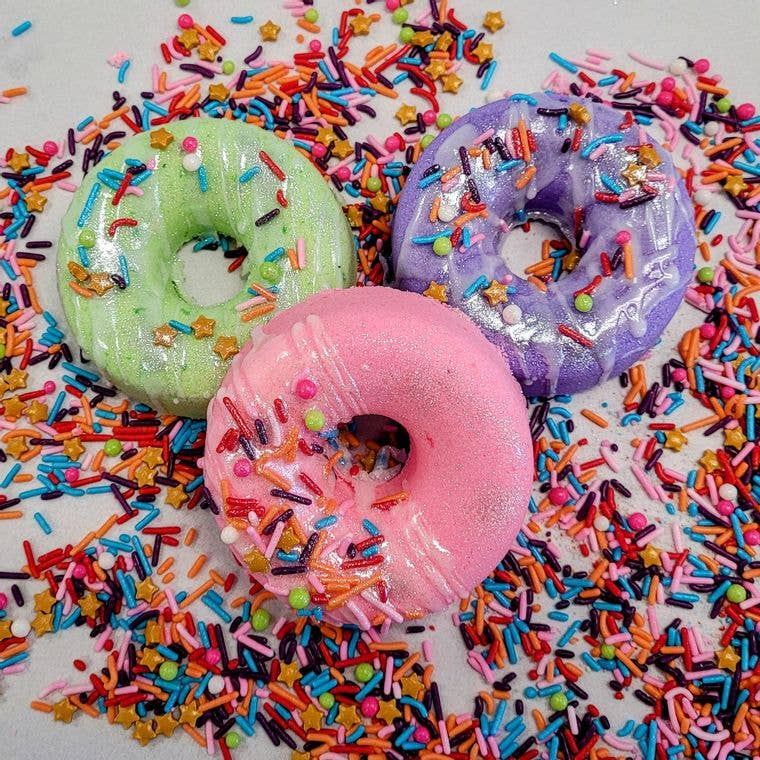Bath Bombs - Nutz for Donuts - 1 / Bee Happy - Oatmeal - Home Decor