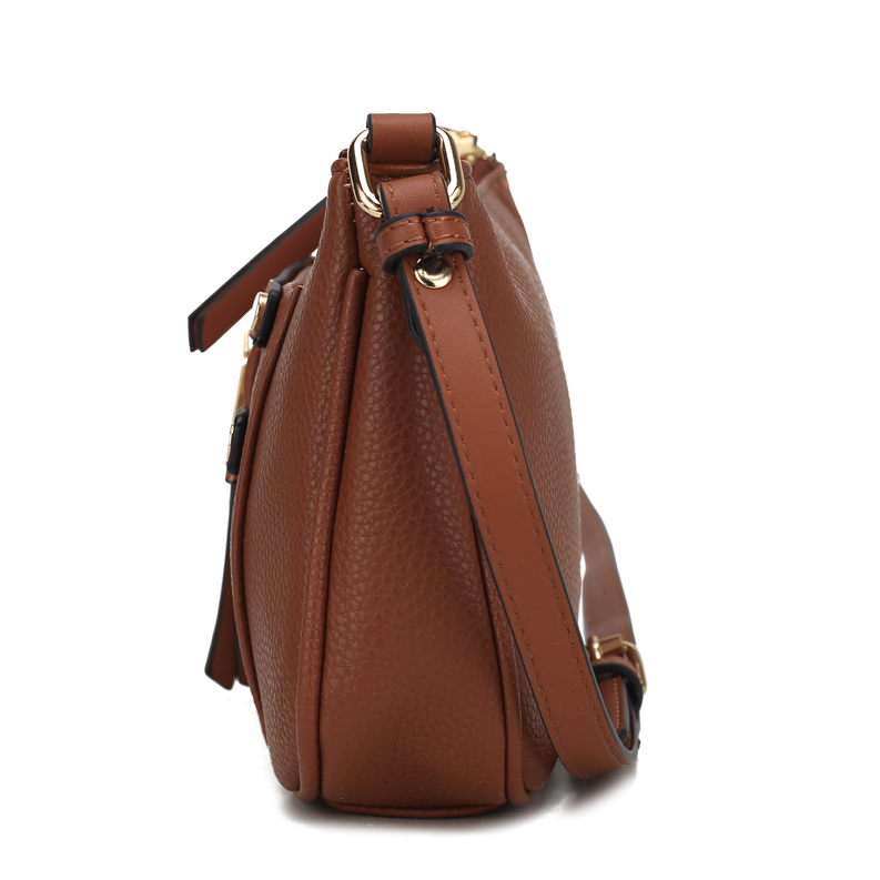 Essie Vegan Leather Women's Crossbody - Black / 1 - Bags & Wallets