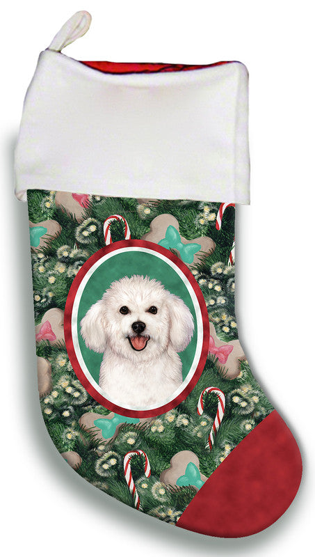 Bichon Frise - Best of Breed  Christmas Stocking - 1 - Christmas Décor
