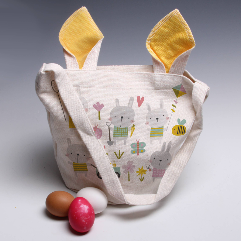 Easter Tote Bag - 1 / Rabbit with Carrot - Kitchen