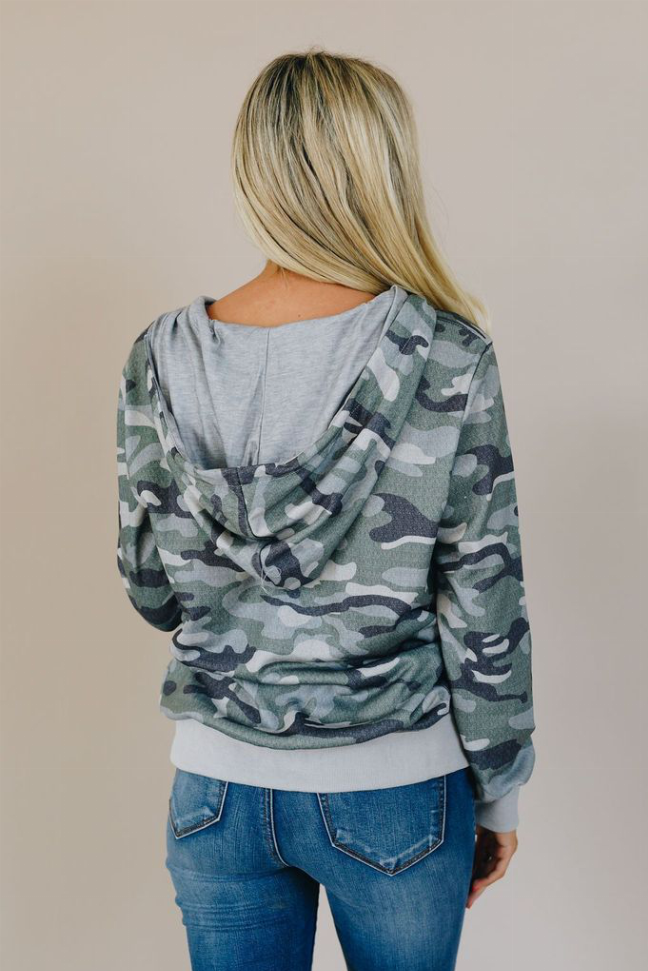 Like Magic Camo Jacket Stay Warm in Style