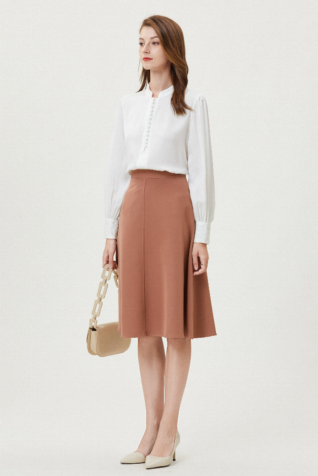 Fangyan | Dolphin Silk Blouse Fangyan