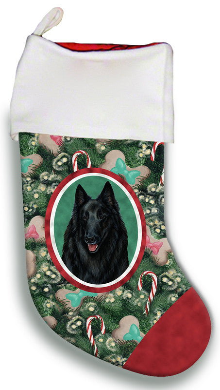 Belgian Sheepdog - Best of Breed Christmas Stocking - Christmas Décor