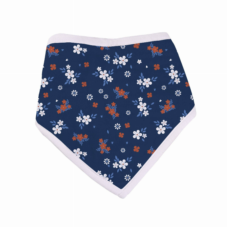 Blooms Bamboo Bandana Bibs - Pack of 3 - Babies & Kids