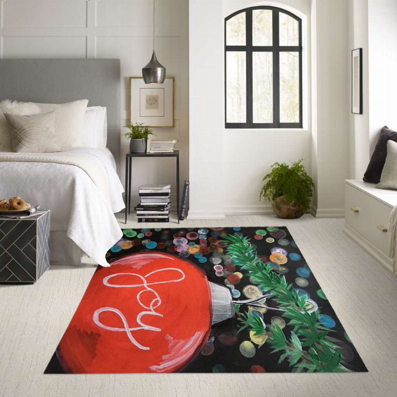 Blankets2U Low Pile Carpet - Multi / 5'x3' - Home Decor