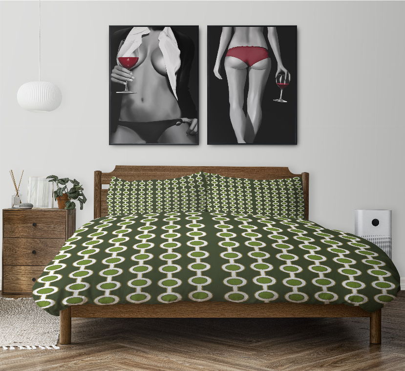Blankets2U Comforter Set - Multi / King - Home Decor