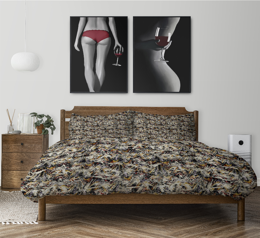 Blankets2U Comforter Set - Multi / Queen - Home Decor
