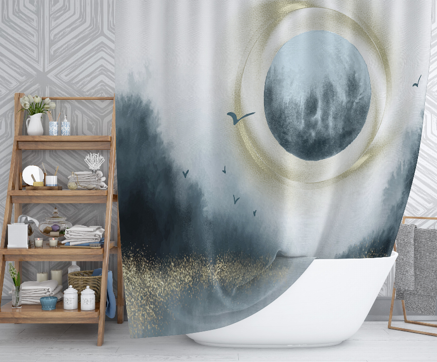 Blankets2U Shower Curtain - Multi / 70Lx90W - Home Decor