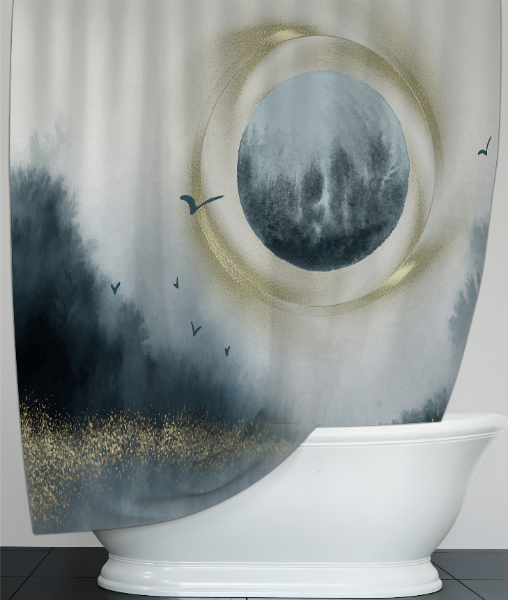 Blankets2U Shower Curtain - Multi / 70Lx90W - Home Decor