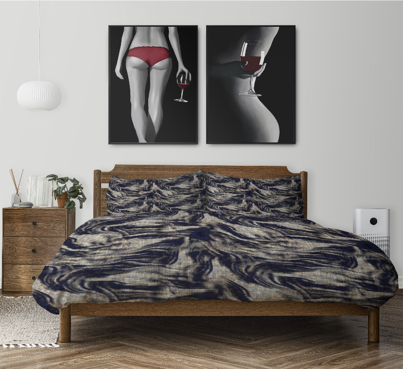 Blankets2U Duvet Cover Set - Multi / Queen - Home Decor