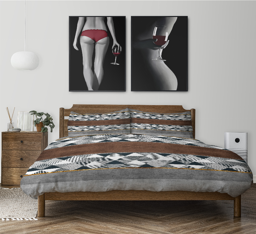 Blankets2U Comforter Set - Multi / Twin - Home Decor