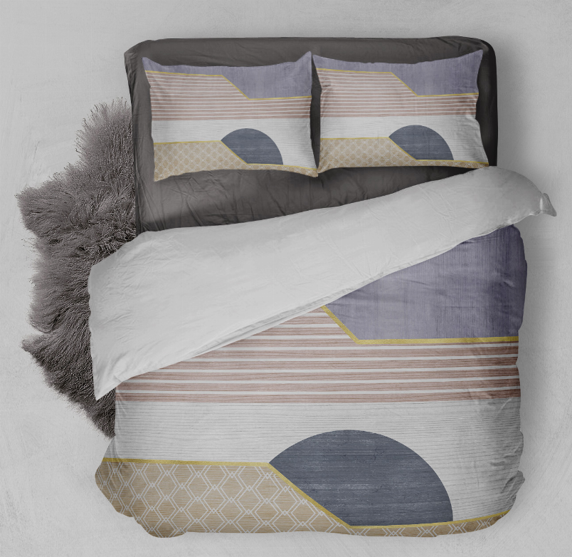 Blankets2U Comforter Set - Multi / King - Home Decor