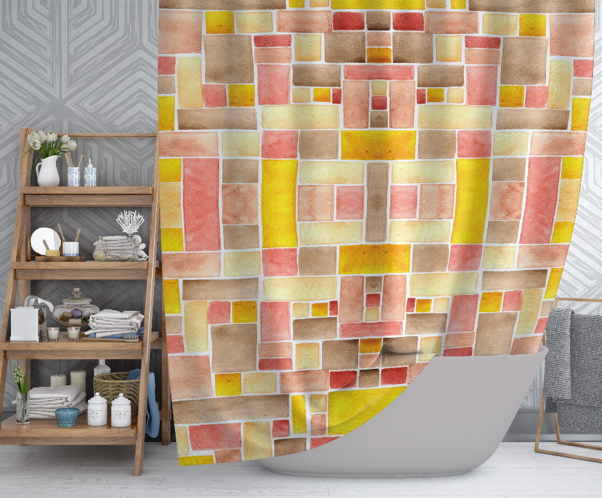 Blankets2U Shower Curtain - Multi / 70Lx71W - Home Decor