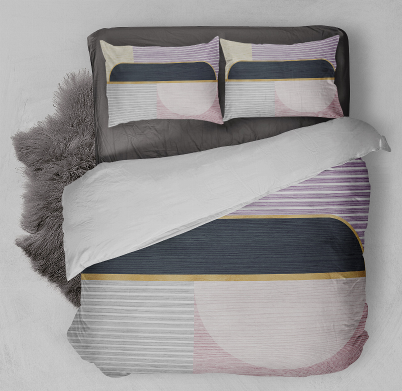 Blankets2U Comforter Set - Multi / King - Home Decor