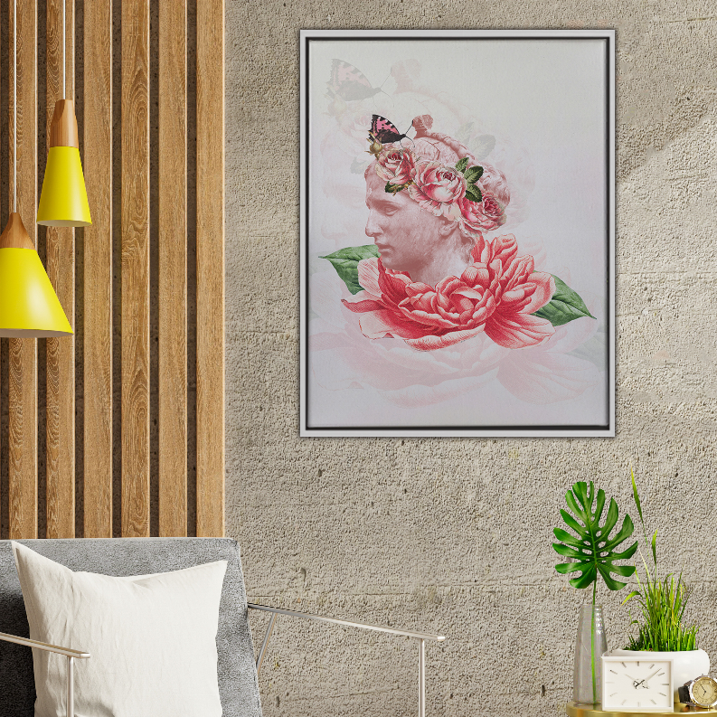 David Pink Art Print - Multi / 24Lx16Wx1.25H - Home Decor