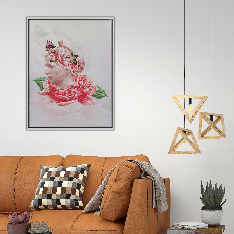 David Pink Art Print - Multi / 24Lx16Wx1.25H - Home Decor