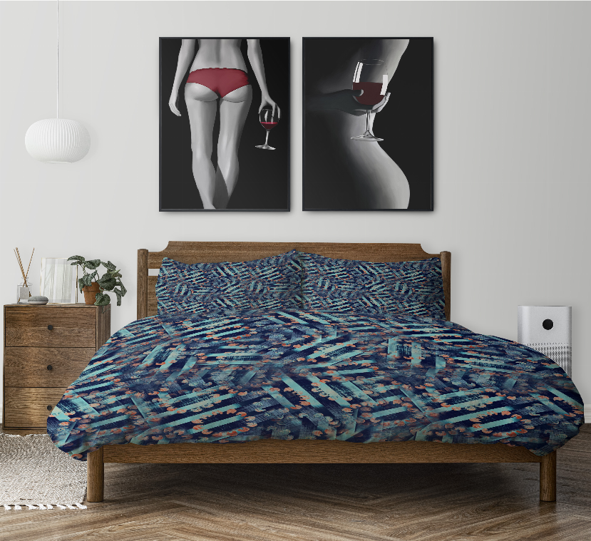 Blankets2U Comforter Set - Multi / Twin - Home Decor