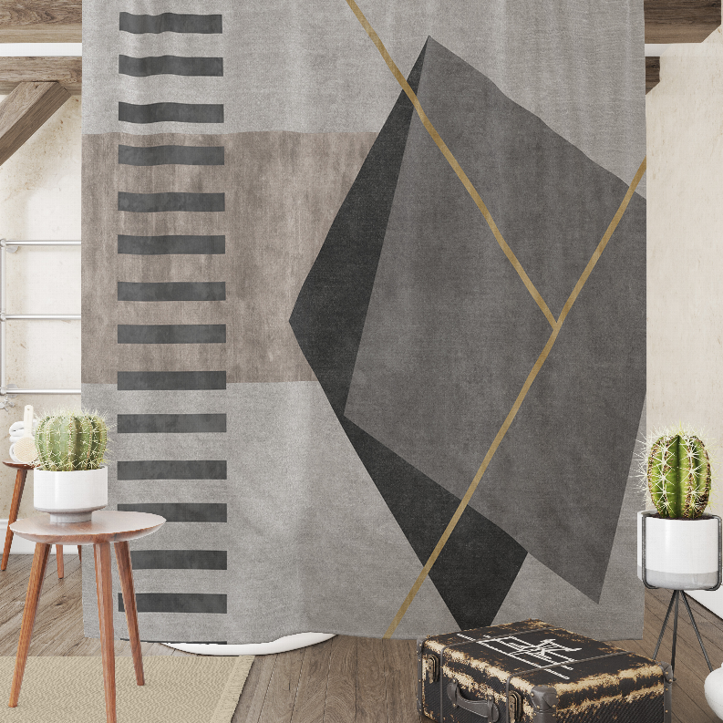 Blankets2U Shower Curtain - Multi / 70Lx71W - Home Decor