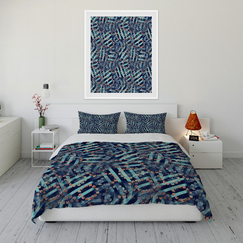 Blankets2U Comforter Set - Multi / Queen - Home Decor