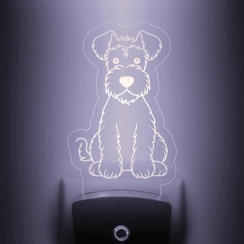Airedale Nightlight | Cute Dog Puppy LED Night Light - 2 - Lamps & Lights