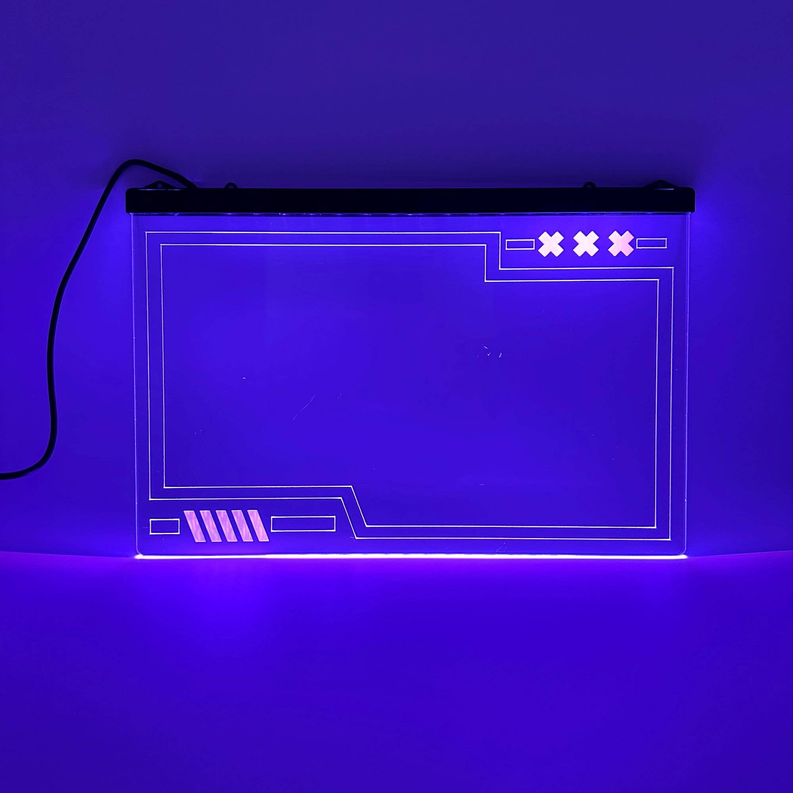 Color Changing LED Message Board (Hanging) - 1 - Lamps & Lights