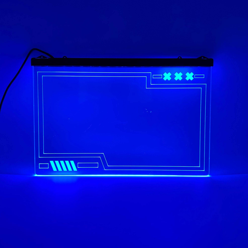Color Changing LED Message Board (Hanging) - 1 - Lamps & Lights