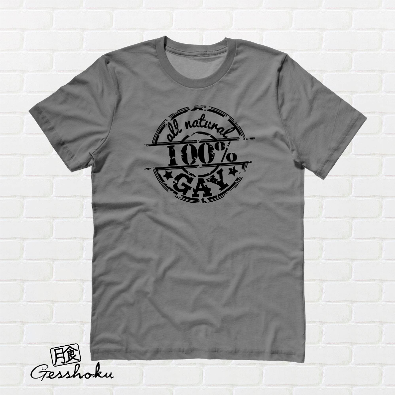 100% All Natural Gay T-shirt - Unisex Fashion | 15-Days, Clothing, Cotton or Cotton Polyester