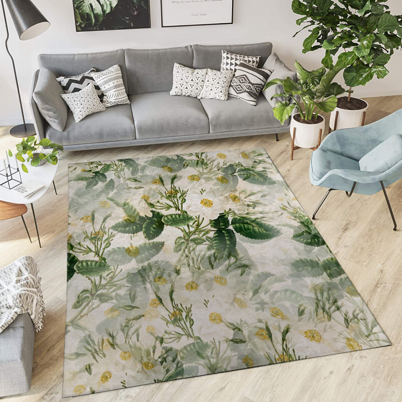 Blankets2U Low Pile Carpet - Multi / 6'x4' - Home Decor