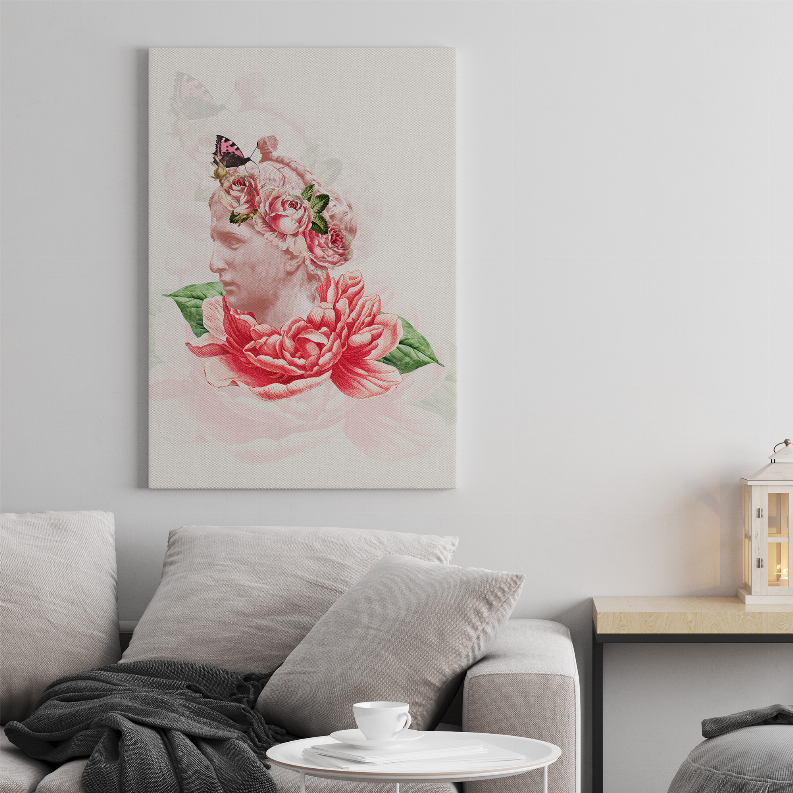 David Pink Art Print - Multi / 48Lx32Wx1.5H - Home Decor