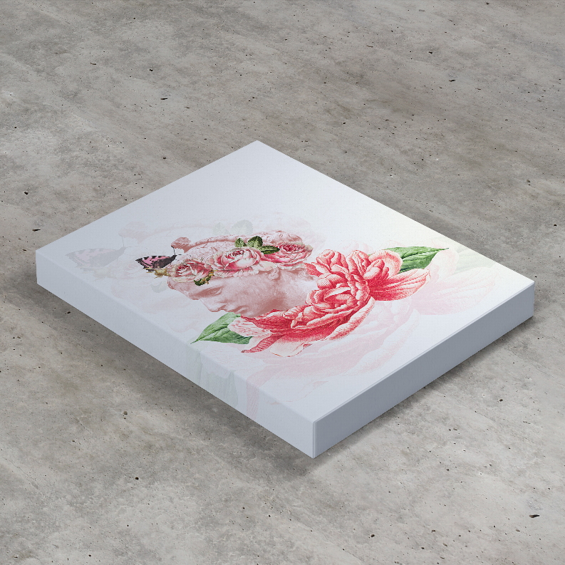 David Pink Art Print - Multi / 48Lx32Wx1.5H - Home Decor