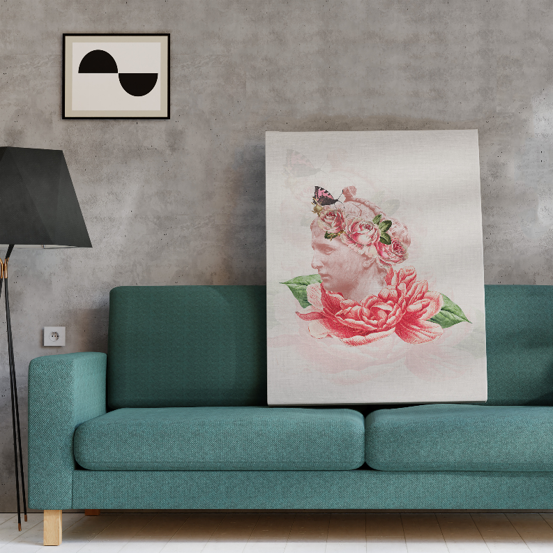 David Pink Art Print - Multi / 48Lx32Wx1.5H - Home Decor