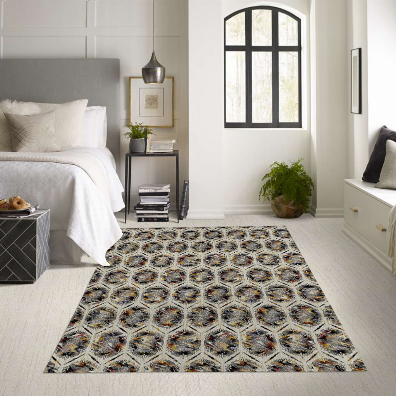 Blankets2U Low Pile Carpet - Multi / 3'x2' - Home Decor