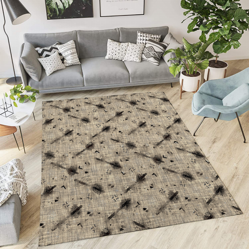 Blankets2U Low Pile Carpet - Multi / 6'x4' - Home Decor