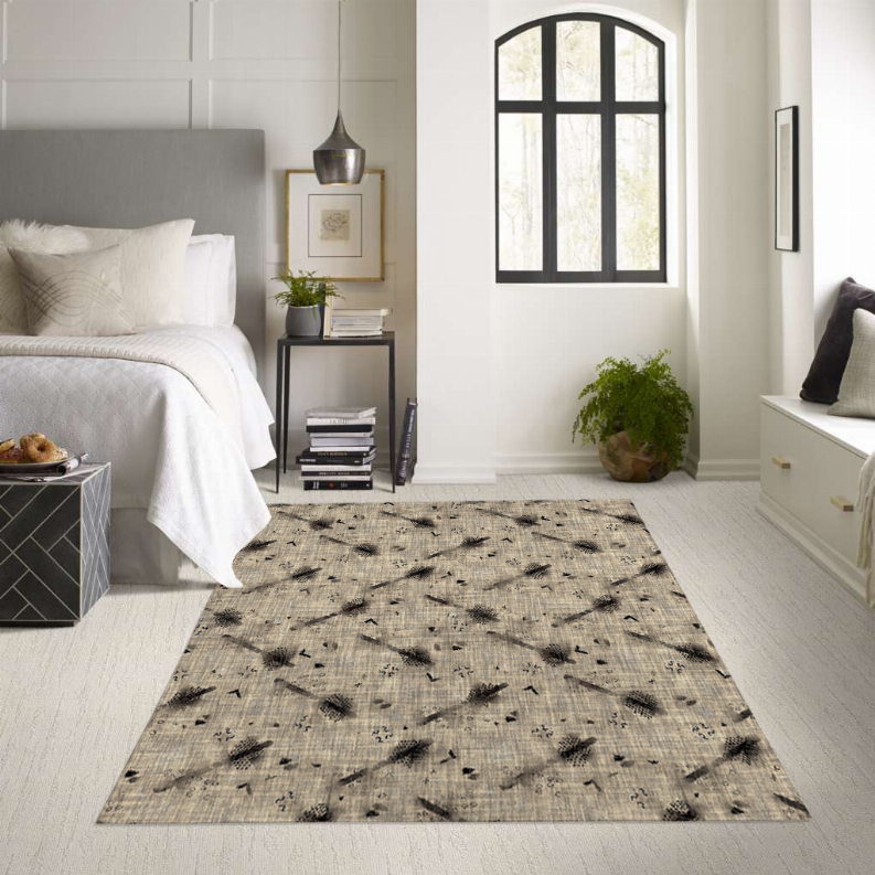 Blankets2U Low Pile Carpet - Multi / 5'x3' - Home Decor