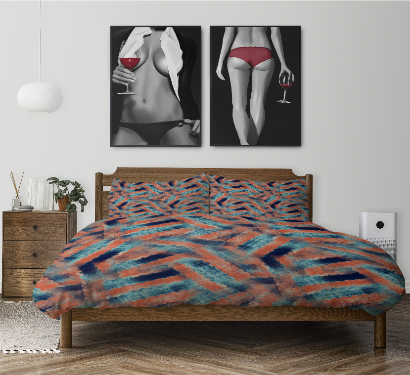 Blankets2U Comforter Set - Multi / Queen - Home Decor